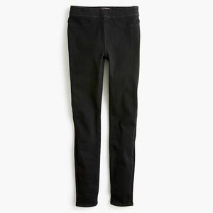 J Crew Pull on Toothpick Jeans in Black